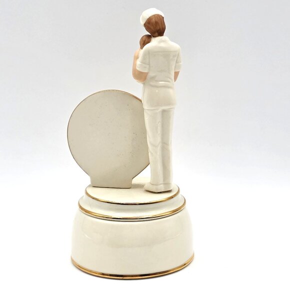 Ardleigh Heirloom Nurse Porcelain Nursing Caring Music Box Care Giving VTG 2002 - Picture 5 of 11